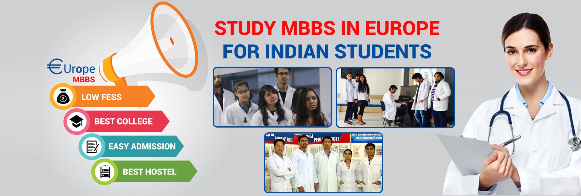 MBBS in Europe, Study MBBS in Europe for Indian Students